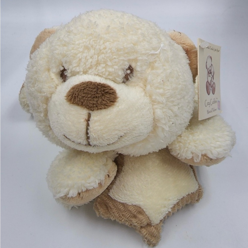 Baby musical teddy bear plays music